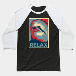 Sloth Relax Baseball T-Shirt